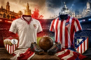 camisetas del Sevilla en la Europa League