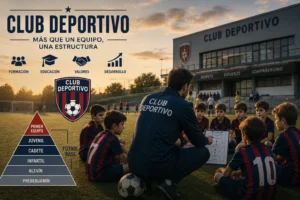 estructura del fútbol base en España