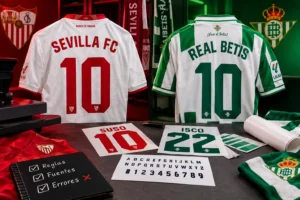 personalizar camiseta del Sevilla o del Betis