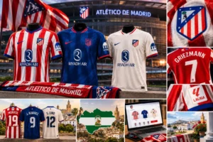 camiseta del atletico de madrid