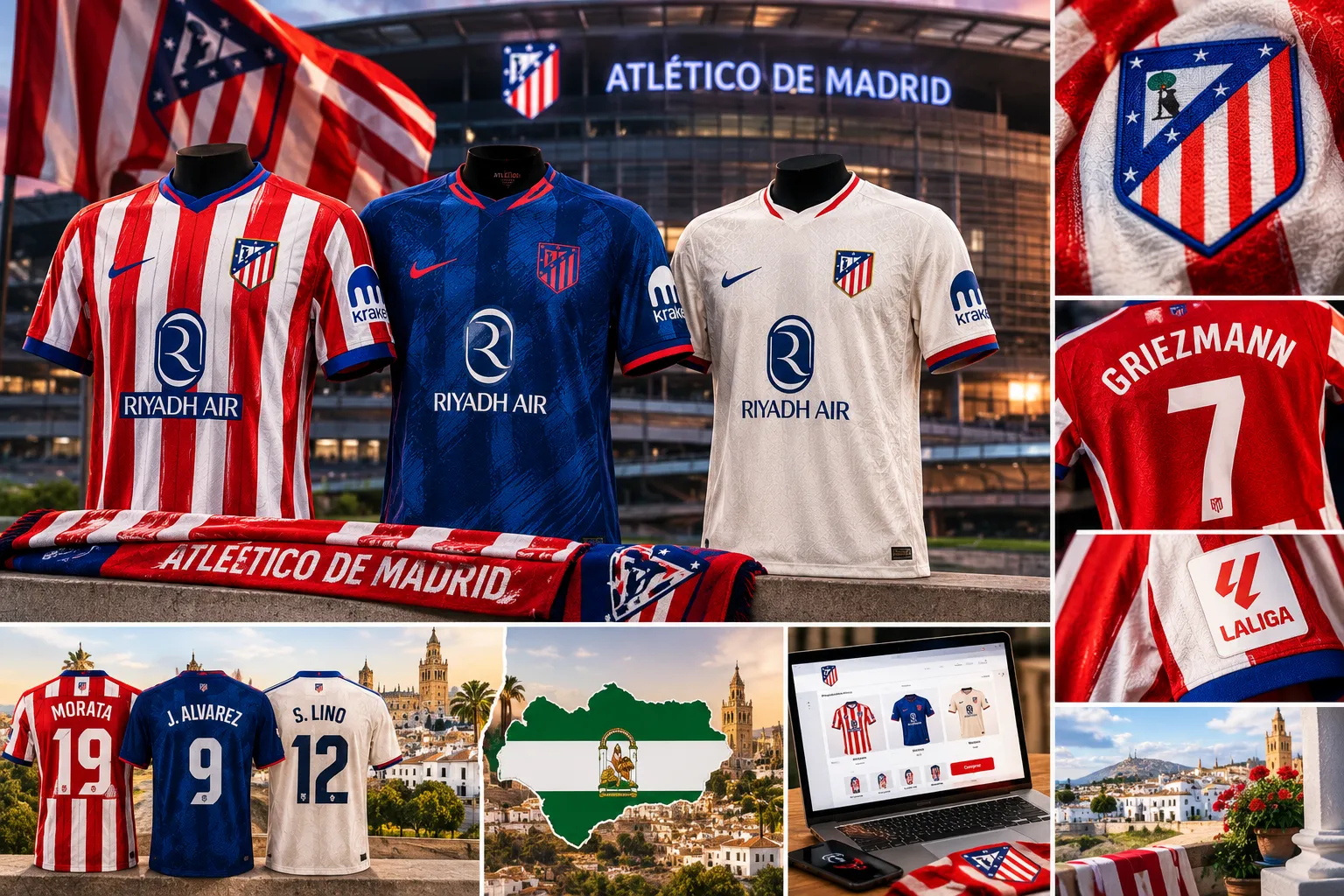 camiseta del atletico de madrid