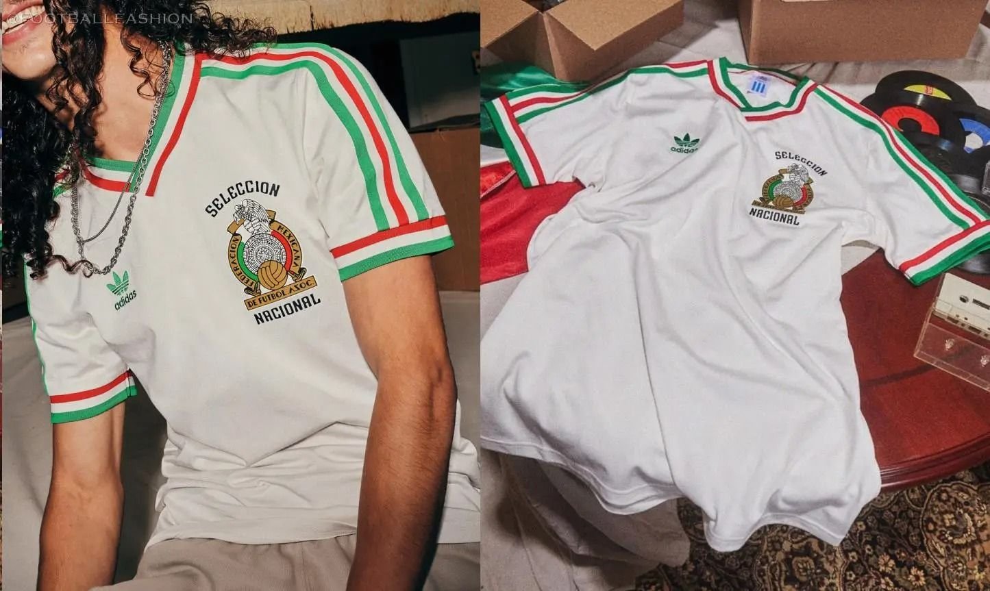 camiseta de futbol retro