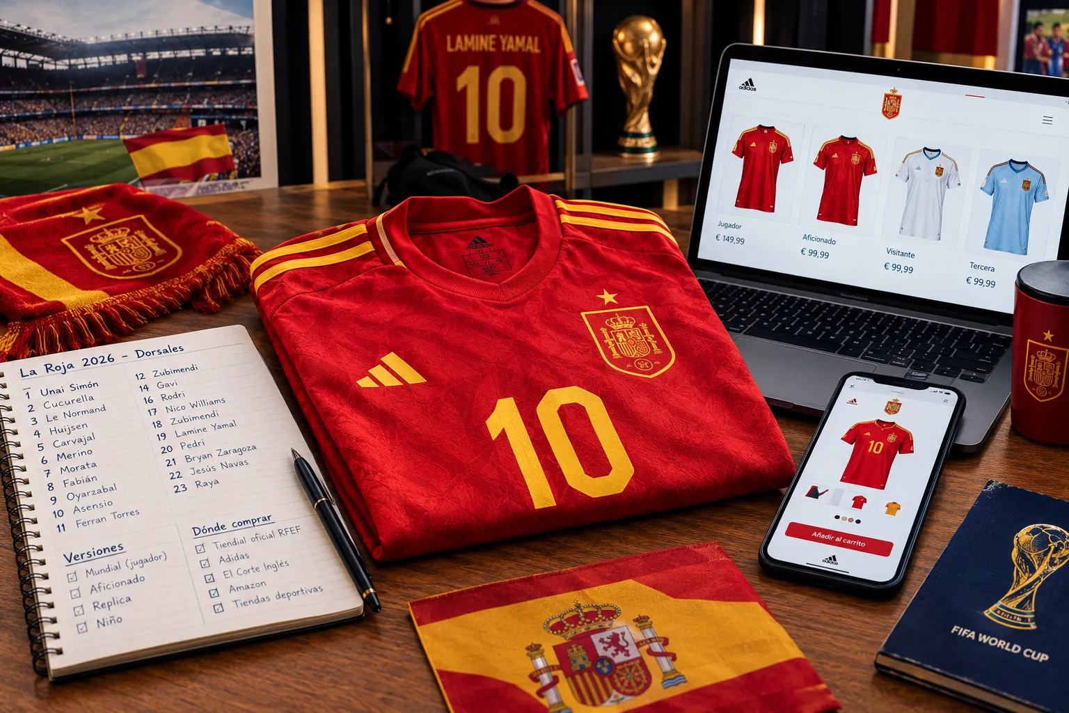 camisetas de espana